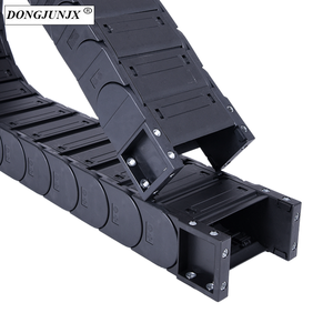 DONGJUNJX 65*150 Cadena de arrastre de Cable portador de cable de nailon reforzado CNC de tipo cerrado y abierto - Product Image 4