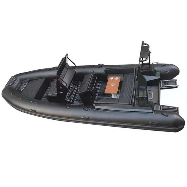 Barche gonfiabili profonde del PVC/Hypalon di V della costola 640 di alluminio del doppio scafo di rendimento elevato 21ft