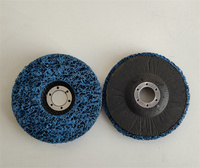 Disque de ponçage et de décapage pour meuleuse d'angle, disque abrasif avec base en fibre de verre, roue de polissage