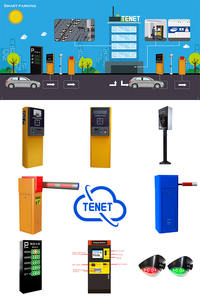 Sensori di occupazione dello spazio ad ultrasuoni per il sistema di guida del parcheggio barriera per il riconoscimento della targa LPR FRID Card Metal Detector - Product Image 4