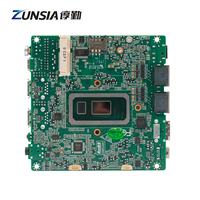 Placa Intel 10th 8th Gen NUC 2 Lan 2,5G Core I3 I5 I7 2 * DDR4, placa base industrial para PC, placa base de PC industrial de 2. ª generación