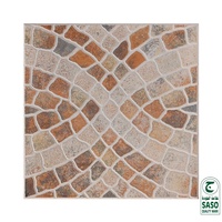 Azulejos de Cerámica Esmaltada Rústica para Interiores, para Paredes y Pisos de Baños de Apartamentos y Villas, 400 x 400 mm, Antideslizantes y Resistentes a los Ácidos
