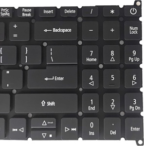 แป้นพิมพ์สำหรับ HK-HHT สำรองสำหรับรุ่น <span class=keywords><strong>Aspire</strong></span> 5/<span class=keywords><strong>Swift</strong></span> 3เราวางผังแบล็คไลท์บางเฉียบออกแบบอินเตอร์เฟซ USB วัสดุ ABS - Product Image 5