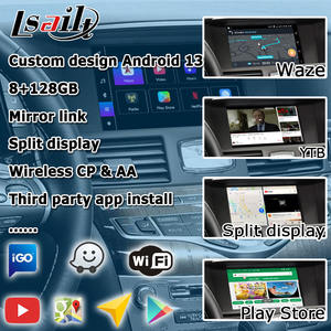 Boîtier d'interface <span class=keywords><strong>Android</strong></span> CarPlay Lsailt Qualcomm Base 8+128 Go pour Infiniti M35 M37 Q70 2010-2018 avec YouTube Play <span class=keywords><strong>Store</strong></span> Lsailt - Product Image 3