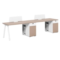 Bureaux de travail, postes de travail modulaires pour bureaux avec armoire de rangement