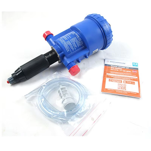 ปั๊มสูบจ่ายสารเคมีแบบสัดส่วน Dosatron รุ่น P2502 อัตราส่วน 0.2-2%  ความเร็วสูง 12-3000 ลิตร/ชม. สำหรับการใช้งานระยะยาว  อายุการใช้งานยาวนาน เหมาะสำหรับการเกษตร - Product Image 1