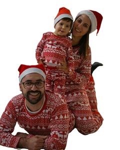 Nouveau Noël Famille À Manches Longues Salon Pyjamas <span class=keywords><strong>Nuisette</strong></span> Femmes Vêtements De Nuit Home Wear Ensemble - Product Image 5