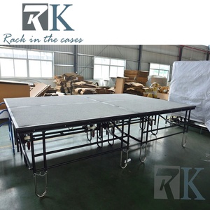 Escenario Portátil para Conciertos al Aire Libre con Escalera, Plataforma de Escenario Resistente para Eventos, Escenario Móvil para Bodas, Precio de Fábrica - Product Image 4