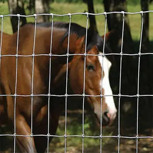Fournisseur de clôtures rurales agricoles BOCN Panneaux de clôture pour chèvres galvanisés à chaud 1.5m 1.8m 50m pour ranch