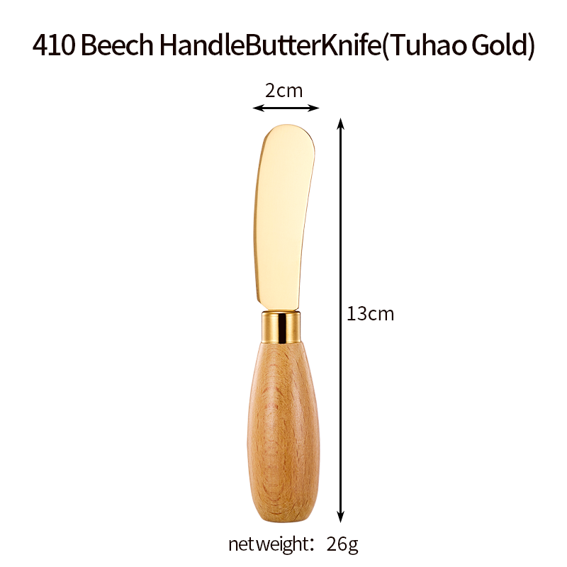 Couteau ButterKnife Hêtre 410 (Tuhao Gold)