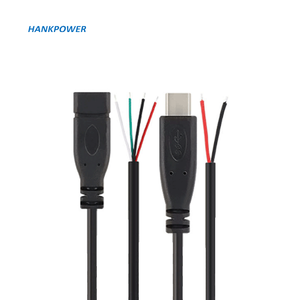 Cabo de extensão de carregamento, de alta qualidade, usb c, fêmea macho, <span class=keywords><strong>2</strong></span> núcleos, 4 núcleos - Product Image 1