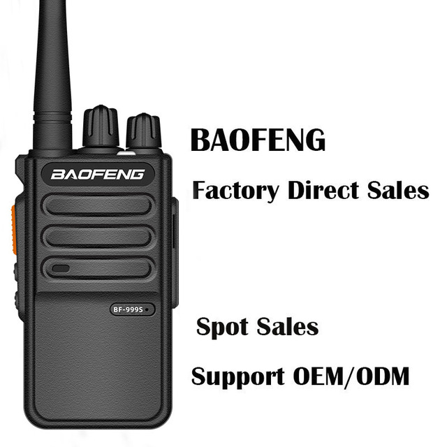 Cheap Baofeng BF-999SPRO Walkie Talkie 999spro UHF 400-470MHz Handheld Portable Two Way Radio Bf-999spro Two Way Radio