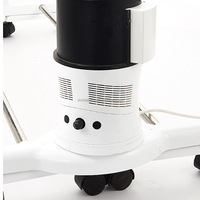 Séchoir à air électrique de grande puissance, w, support de séchage pliant, avec tube en acier inoxydable