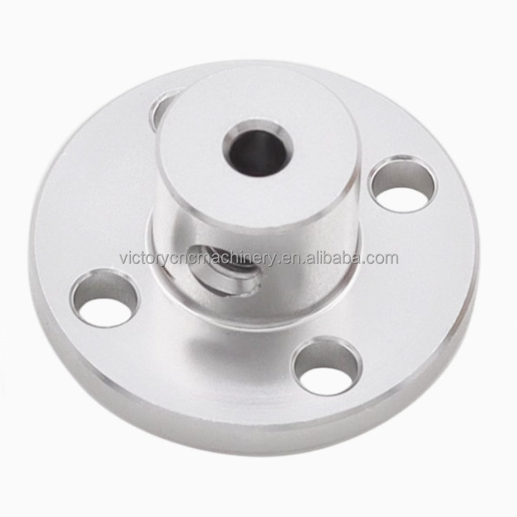 ID 6mm Aluminum Alloy Flange <strong>Coupling</strong> Connector Rigid <strong>Guide</strong> Shaft Support Coupler Shaft Bearing with Screws for 3D Printer