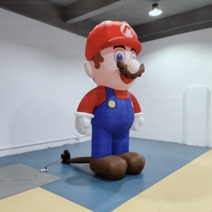 Decoración Inflable Gigante de Super <span class=keywords><strong>Mario</strong></span> LED, Personaje Clásico de Videojuegos para Fiestas Infantiles/Eventos Temáticos/Centros Comerciales/Promociones de Marca - Product Image 6