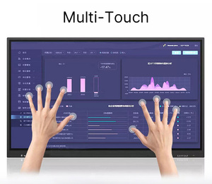 ไวท์บอร์ดอินเทอร์แอคทีฟ LCD ขนาด 55-85 นิ้ว 4K รองรับการสัมผัส 20 จุด ใช้ Intel Core I3/I5/I7 ระบบปฏิบัติการ Android/OPS โครงโลหะ รับประกัน 5 ปี - Product Image 6