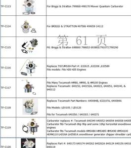 Carburateur pour tronçonneuses et débroussailleuses EMAK <span class=keywords><strong>OLEO</strong></span> <span class=keywords><strong>MAC</strong></span> SPARTA 25 726 EFCO STARK 24 26 Strimmes 8200 8220 8260 - Product Image 6
