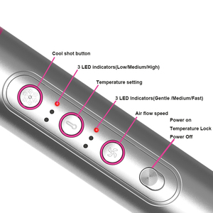Không khí Styler tóc Styler tốc độ cao BLDC động cơ 110000rpm Máy Sấy Tóc không khí nóng Bàn chải tóc Styler Blower ướt để khô - Product Image 5