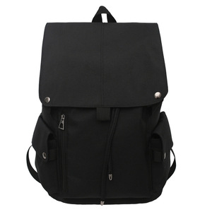 Mochila Escolar Personalizada de Color Sólido con Cierre de Concha, para Estudiantes Universitarios y de Secundaria, de Poliéster - Product Image 2