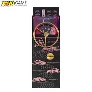 Mazda-Themed Interactive <b>Arcade</b> Machine Retro Golden Steering Wheel Branded Entertainment Equipment for Automotive Venues Brand - Product Image 6
