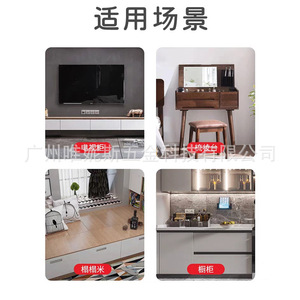 Varilla de soporte ajustable con amortiguación para puerta de armario, sistema de elevación y descenso con parada aleatoria, accesorio de herrajes metálicos - Product Image 3
