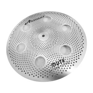 Ensemble de cymbales silencieuses pour entraînement, argentées, comprenant : Splash 10 pouces, Hi-Hat <span class=keywords><strong>14</strong></span> pouces, Crash 16 pouces, Ride 20 pouces, O Zone 16 pouces, China <span class=keywords><strong>18</strong></span> pouces - Product Image 4