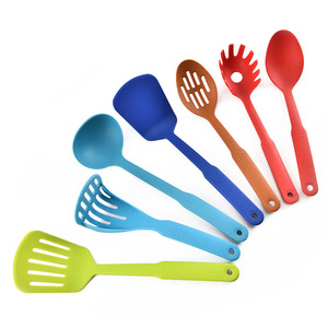 Eco friendly cheap innovative new products nylon cooking utensils set non stick kitchen accessories