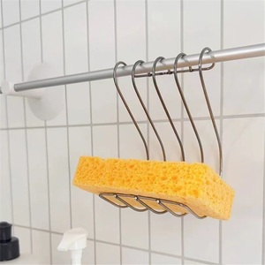 Stainless Steel Waterproof Soap <b>Rack</b> with Suction Cup Wall Mount <b>Drain</b>-Free Perforated Design Modern Holder for Bathroom Storage - Product Image 2