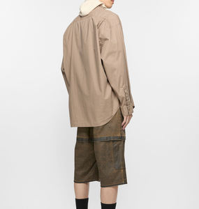 <strong>Men's</strong> Cargo Cropped Pants Multi Vintage Custom Washed Denim Multi Pocket Loose Fit Knee Length Distressed Quick Dry Breathable - Product Image 3