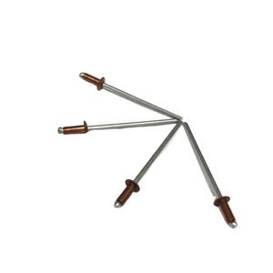 Rivets aveugles à tête ronde peints en couleur, rivets aveugles à tête ouverte, anodisés noirs, type lanterne - Product Image 2