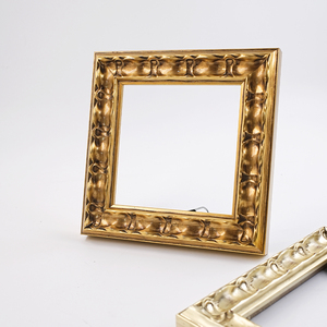 Tranh sơn dầu cổ điển châu Âu khung gỗ đồng vàng, tranh treo tường trang trí thủ công, in nổi thân thiện với môi trường - Product Image 1