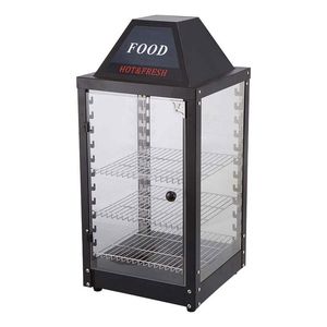 Vitrina expositora vertical con calentador de alimentos, tipo <span class=keywords><strong>buffet</strong></span>, con capacidad para 5 grandes conjuntos de 4 en 1, certificada NSF, para <span class=keywords><strong>pizza</strong></span> por porciones - Product Image 5