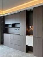 Buffet de salle à manger minimaliste moderne avec tiroirs pour appartement