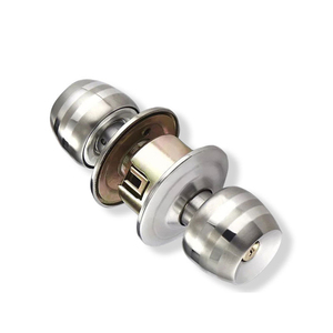Manufacturer Supply XMM-831 Bedroom Key Lock Metal Round Cylindrical <strong>Knob</strong> Rotation Lock High Quality Handle Lock for <strong>Door</strong> - Product Image 3