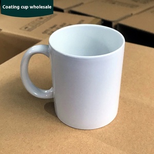11oz/15oz thăng hoa gốm Mug gốm khoảng trống với trái tim xử lý Coffe Mug thăng hoa khoảng trống cốc cà phê - Product Image 1