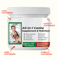 Care Top Formula -in-1 12-en-1 Huile de saumon 30 60 90 120 Complément nutritionnel complet Quotidien Soins de santé Comprimés pour chiens chats chiots