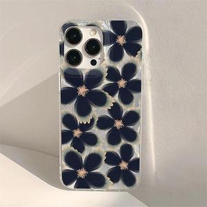 เหมาะสำหรับเคสไอโฟน 17 โปรแม็กซ์ ดีไซน์ดอกไม้ห้ากลีบแบบเต็มหน้าจอ ใหม่ล่าสุด ป้องกันการกระแทกได้อย่างเต็มที่ - Product Image 1