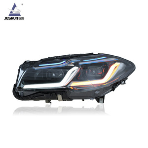 Jushun BMW 5 Series F18 Headlight Assembly LED Daytime Running Light Bi Xenon <b>Projector</b> 12V - Product Image 3