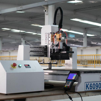 Machine à travailler le bois de bureau Mini changeur d'outils automatique 6090 Routeur CNC pour le bois