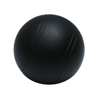 Lot de 3 Boules de Pétanque 73 mm en Acier Noir pour Jardin, Fitness et Exercice, Personnalisation du Logo et Emballage