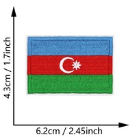 Vente en gros de patchs brodés avec drapeaux de pays européens, à coller au fer, pour vêtements, sacs et accessoires