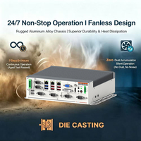 Ordinateur industriel embarqué sans ventilateur Core I5 ODM avec WiFi/4G/5G