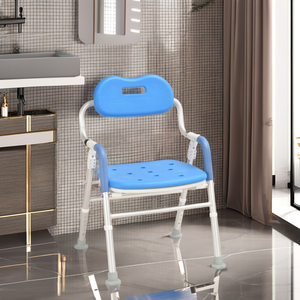 Vente directe usine : Chaise de douche et de toilette pour personnes âgées, siège bariatrique avec support bras et dossier, équipement de sécurité pour la maison et l'hôpital, meilleur prix - Product Image 6