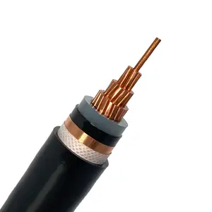 Câble isolé pvc à 1 noyau 0.6/1kv, 25 mm2, 95 mm2, câble nyy à noyau unique