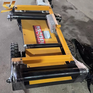 Chariot électrique pliable, élargi et épaissi, avec roues à déchargement coulissant et fonction d'auto-déchargement - Product Image 4