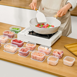 Food Container Rectangle S Size For Refrigerated Storage Meal Prep Organization - Product Image 1