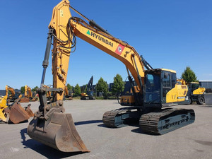 รถขุดตีนตะขาบมือสองจากเกาหลี รุ่น Hyundai HX220HD เครื่องยนต์ Yanmar ปั๊มประสิทธิภาพสูง ลูกปืน เกียร์ ปี 2023 - Product Image 5