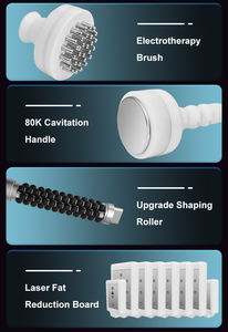 Agente exclusivo 8 manijas S Body Shaping 40K 80K Cavitslim Vacuum 8in1 Pérdida de grasa Cuerpo Adelgazamiento Máquina de rodillos <span class=keywords><strong>Precio</strong></span> para la cara - Product Image 4