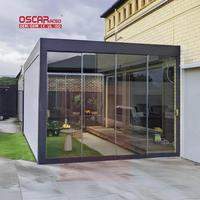 Auvent extérieur en aluminium imperméable persienne toit jardin piscine conception Pergola