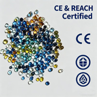 Perles de verre pour revêtement de sol acrylique de terrain de sport, surface antidérapante 0,5-1 mm, vente en gros en vrac, usine OEM, export